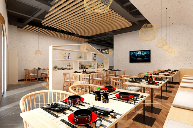 南京暖色調(diào)裝修飯店,南京飯店裝潢設計,南京飯店裝修效果圖,南京裝修公司