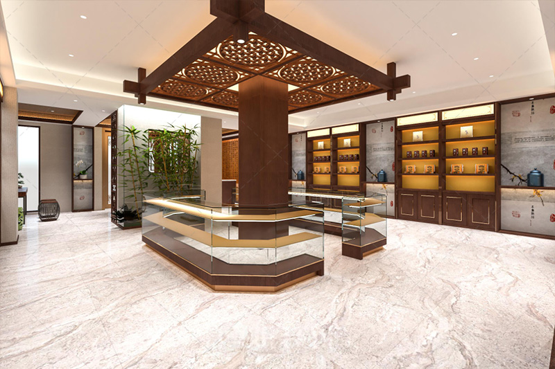南京中藥店裝修公司(談南京中藥店裝修內(nèi)部布局）