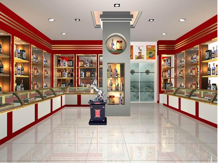 在南京煙酒店店鋪裝修設(shè)計中,首先要確定店鋪的總體朝向和店內(nèi)商品的大小范圍