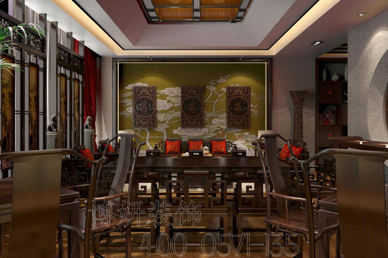 南京茶葉店裝修哪個(gè)公司好(茶葉店裝修喝出綠色健康)