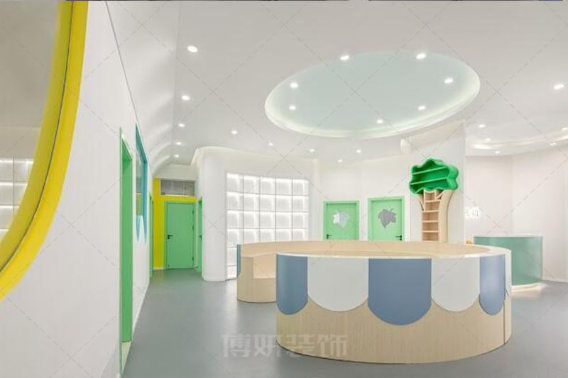 南京童話色彩幼兒園裝修設(shè)計(jì)方案效果圖-南京博妍工裝公司