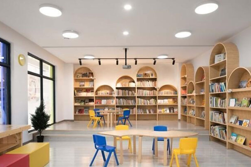 南京色彩碰撞幼兒園裝修設(shè)計(jì)方案效果圖-南京博妍工裝公司