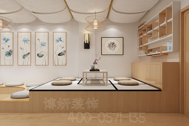 南京日式美容店裝修設(shè)計(jì)-日式美容店案例效果圖