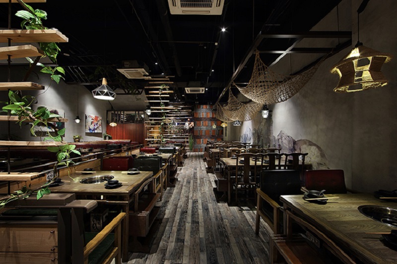 南京特色火鍋店裝修設(shè)計(jì)案例風(fēng)格圖