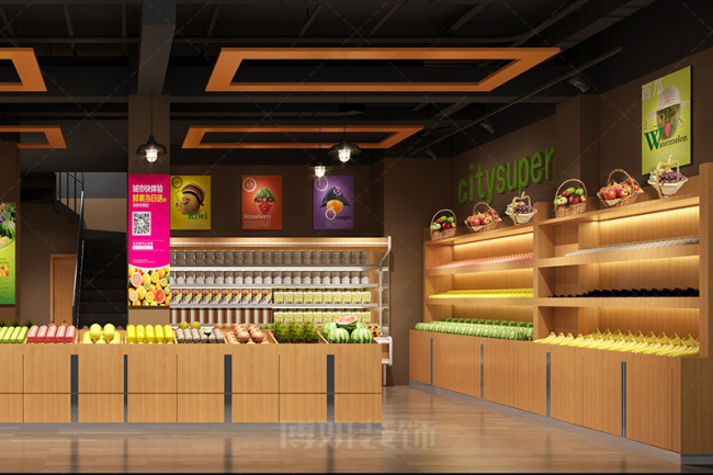 南京生鮮超市店裝修設計,南京生鮮超市裝潢設計,南京生鮮超市裝修效果圖,南京裝修公司