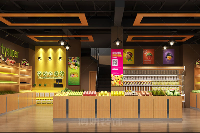 南京生鮮超市店裝修設計,南京生鮮超市裝潢設計,南京生鮮超市裝修效果圖,南京裝修公司