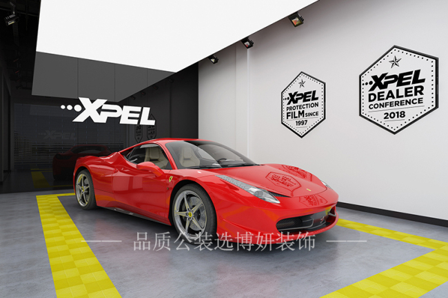 南京汽車美容店設計裝修,南京汽車美容店裝潢設計,南京汽車美容店裝修效果圖,南京裝修公司