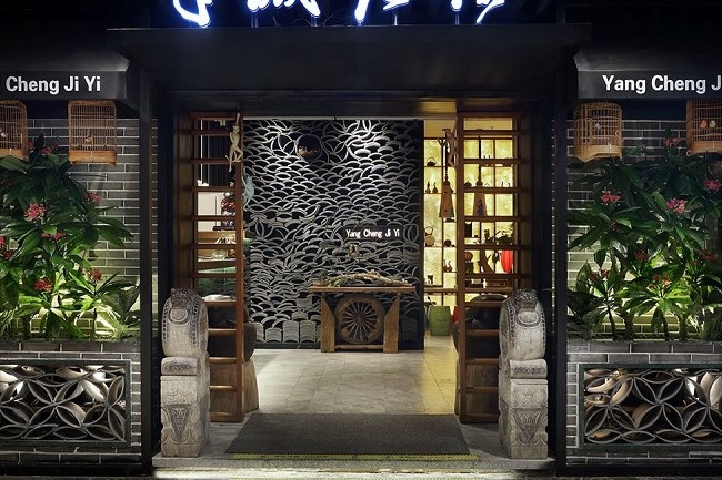 比較有創(chuàng)意的店鋪門頭裝修技巧，新中式店鋪門頭裝修效果圖欣賞