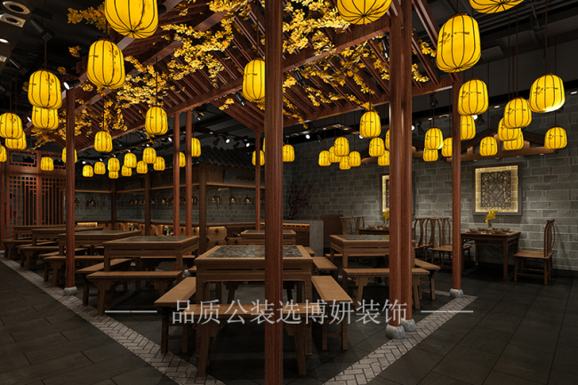 南京中式餐廳設(shè)計,南京餐廳裝潢設(shè)計,南京餐廳裝修效果圖,南京裝修公司