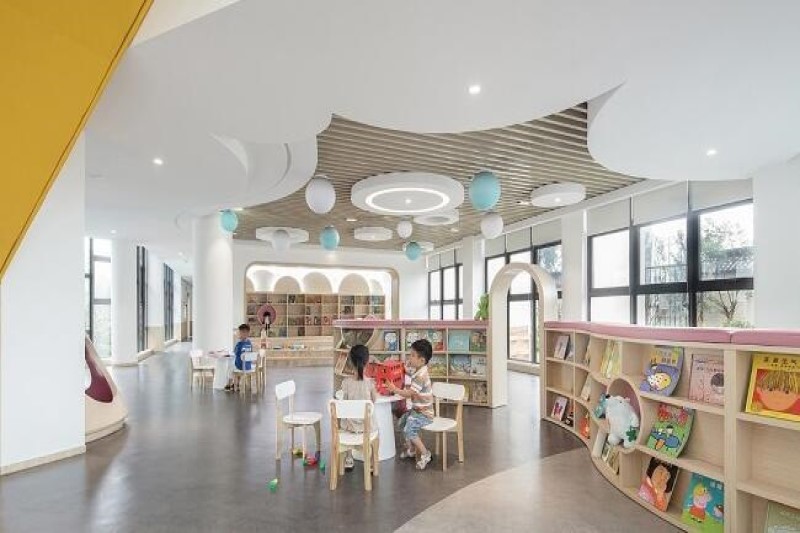 南京普惠幼兒園裝修設(shè)計(jì)（幼兒園空間的充分利用）