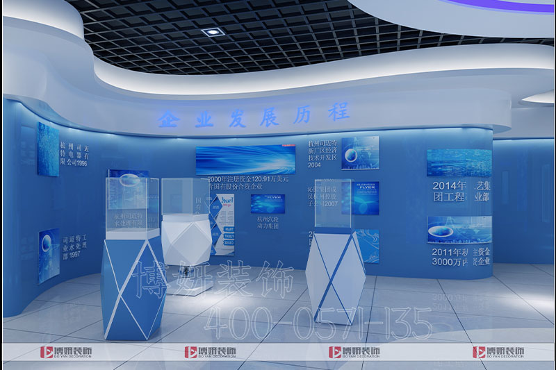 南京企業(yè)展廳裝修設(shè)計（展廳設(shè)計視覺細節(jié)處理）