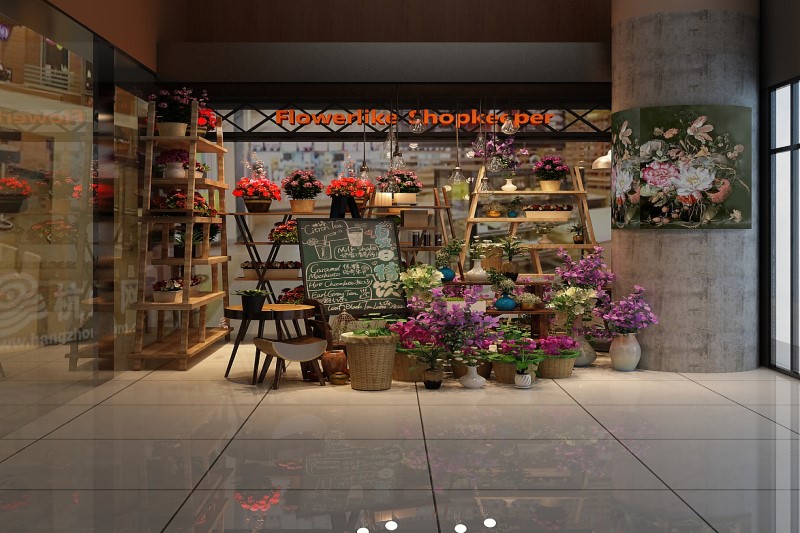 南京鮮花店裝修設(shè)計效果圖（南京鮮花店裝潢設(shè)計裝修風(fēng)格）