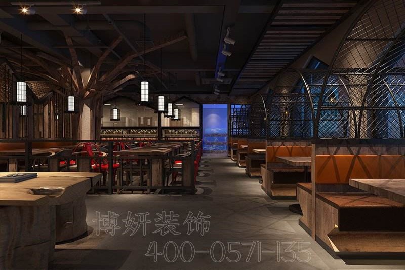 南京餐飲店裝修中空間設計原理 （南京餐飲店裝修空間設計效果圖）