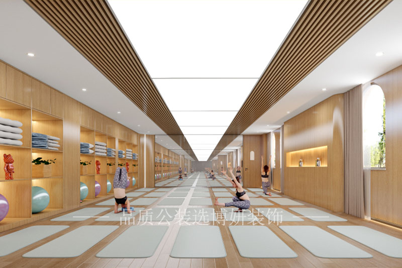南京瑜伽館設(shè)計(jì)裝修，注重美學(xué)和放松的氛圍