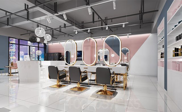 南京理發(fā)店裝修,南京理發(fā)店裝潢設(shè)計(jì),南京理發(fā)店裝修效果圖,南京裝修公司