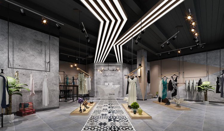 南京女裝店裝修,南京女裝店裝潢設(shè)計(jì),南京女裝店裝修效果圖,南京裝修公司
