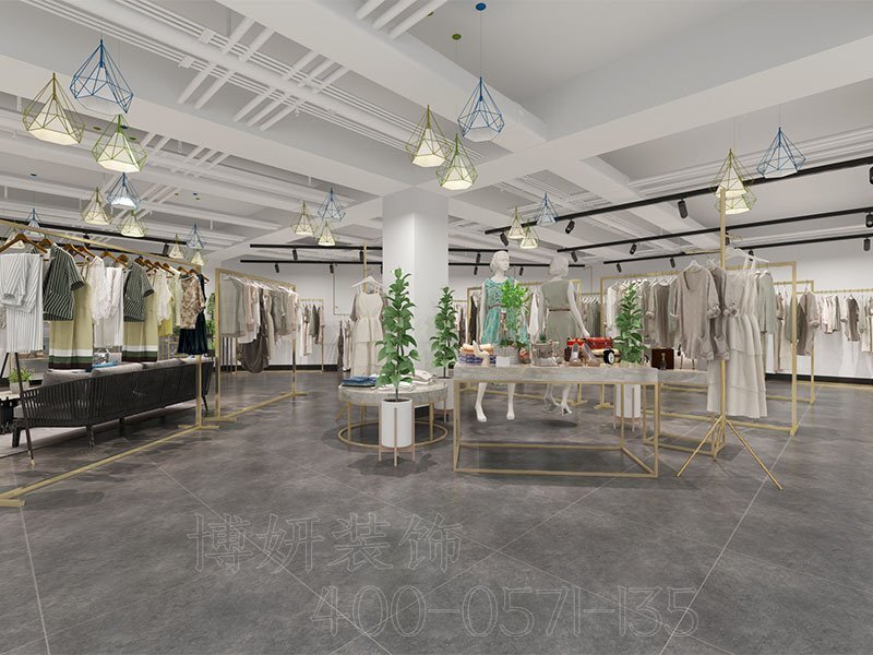 南京女裝店裝修,南京女裝店裝潢設(shè)計(jì),南京女裝店裝修效果圖,南京裝修公司