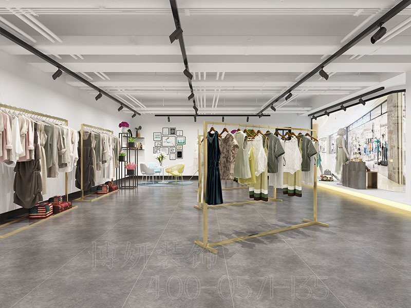 南京女裝店裝修,南京女裝店裝潢設(shè)計(jì),南京女裝店裝修效果圖,南京裝修公司