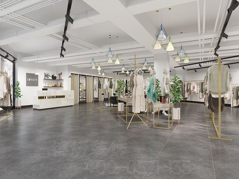 南京女裝店裝修,南京女裝店裝潢設(shè)計(jì),南京女裝店裝修效果圖,南京裝修公司