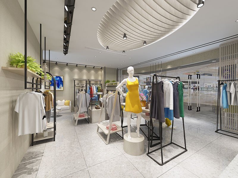 南京女裝店裝修,南京女裝店裝潢設(shè)計(jì),南京女裝店裝修效果圖,南京裝修公司