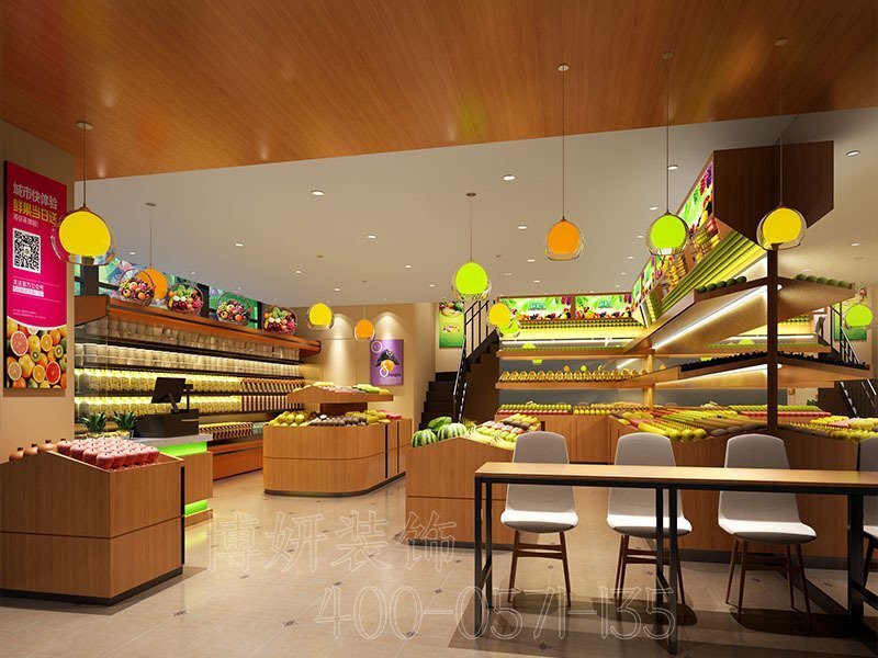 南京水果店裝修,南京水果店裝潢設(shè)計(jì),南京水果店裝修效果圖,南京裝修公司