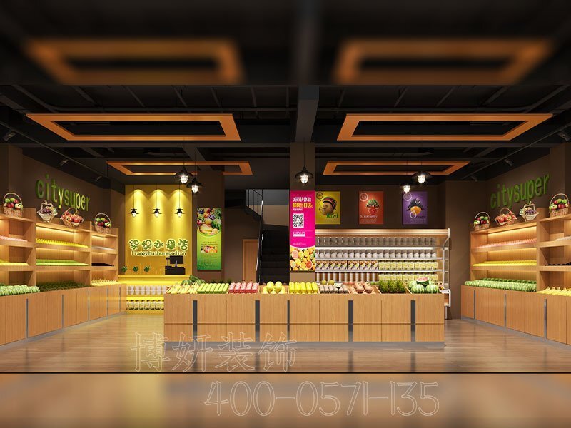 南京水果店裝修,南京水果店裝潢設(shè)計(jì),南京水果店裝修效果圖,南京裝修公司