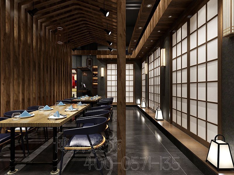南京日料店裝修設(shè)計(jì)，南京專業(yè)的裝修設(shè)計(jì)公司，南京日料店裝修案例，南京日料店裝修哪家好