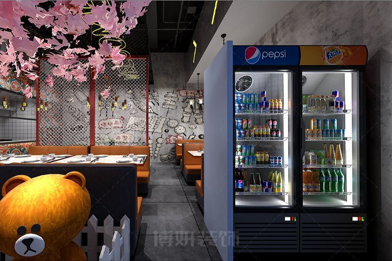 南京小吃店裝修,南京小吃店裝潢設(shè)計(jì),南京小吃店裝修效果圖,南京裝修公司