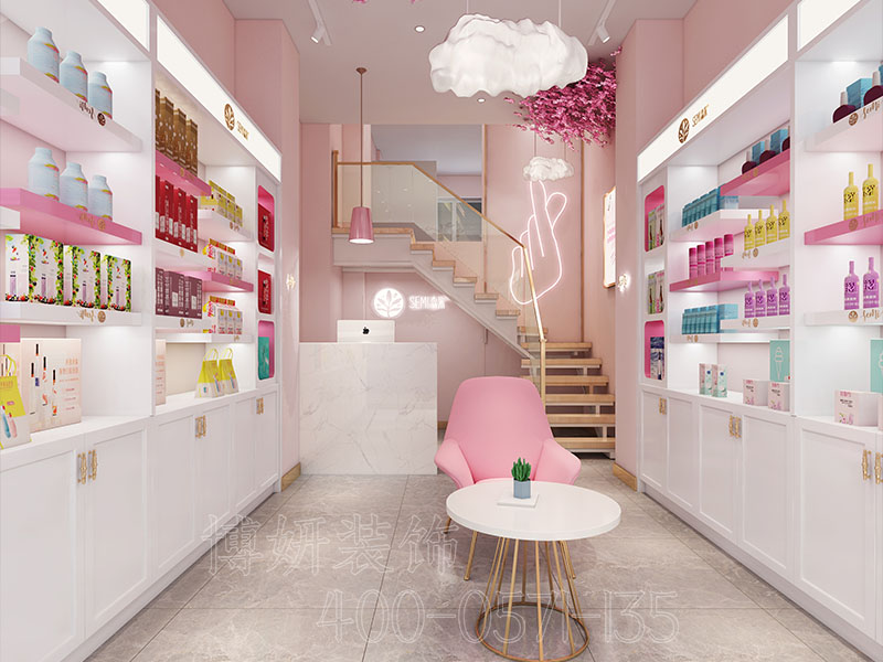 美甲店裝修設(shè)計(jì),美甲店裝修,美甲店裝修案例