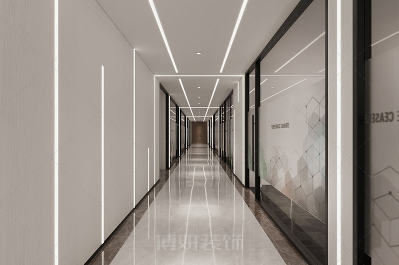 南京科技辦公室過道設(shè)計