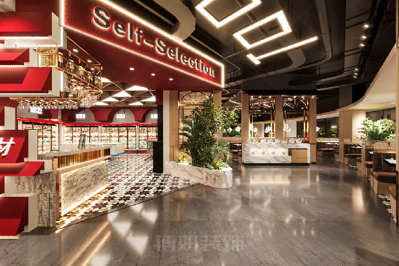 火鍋店裝修案例,火鍋店裝潢設(shè)計公司,火鍋店裝修效果圖,裝修公司