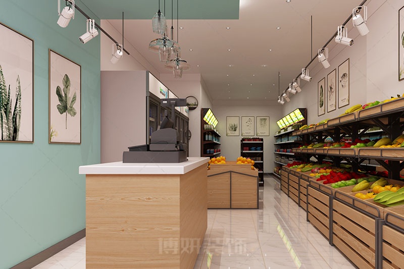 南京水果店裝修設(shè)計公司（水果店裝修施工讓生意蒸蒸日上）