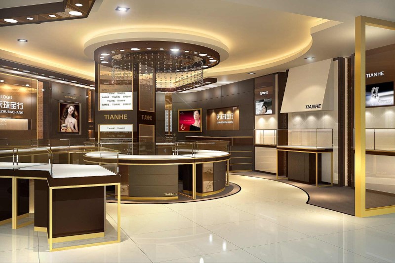 南京珠寶店裝修的公司(最愛珠寶店裝修讓你閃閃發(fā)光)
